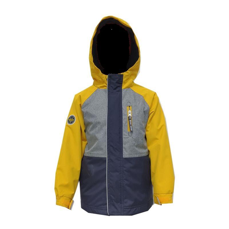 Color block windbreak jacket for kids