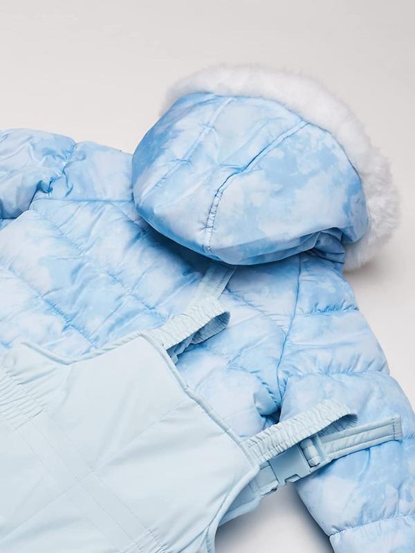 Conjunto de traje de nieve y chaqueta de esquí para niña
