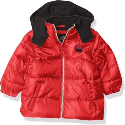  Factory Customized Baby Boys' Ripstop Puffer High Quality Children Winter Coats Kids Fake Down Jackets 