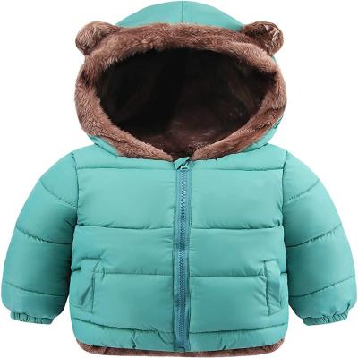  Toddler Coats For Boys Clothes Warm Fur Lining Winter Jackets 