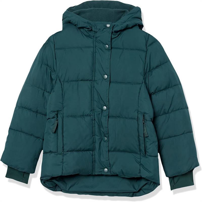  Toddlers Boys and Girls Heavy-Weight Hooded Puffer JacketsSoft Puffy Padded Coat 