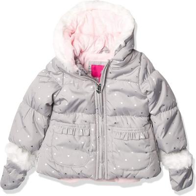 Baby Girls Fake Fur Jacket