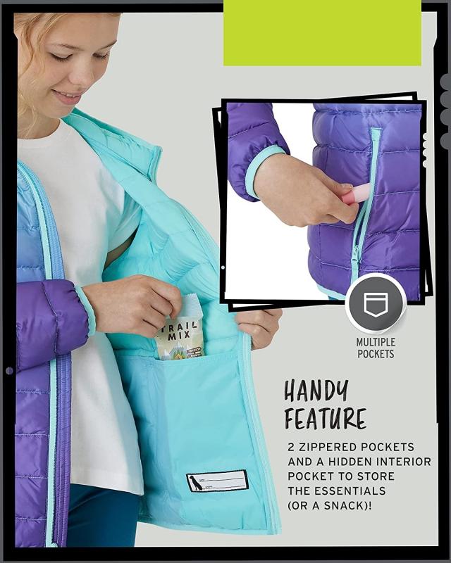 Water Resistant Insulated Quilted Bubble Jacket