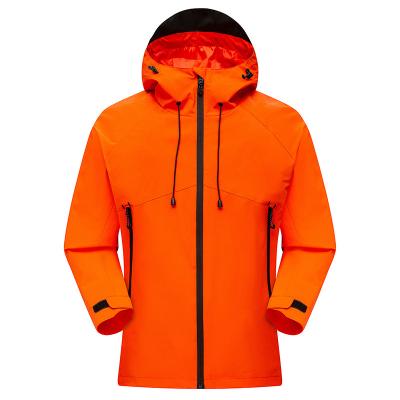 Men's Zip up Hooded Outdoor Jacket
